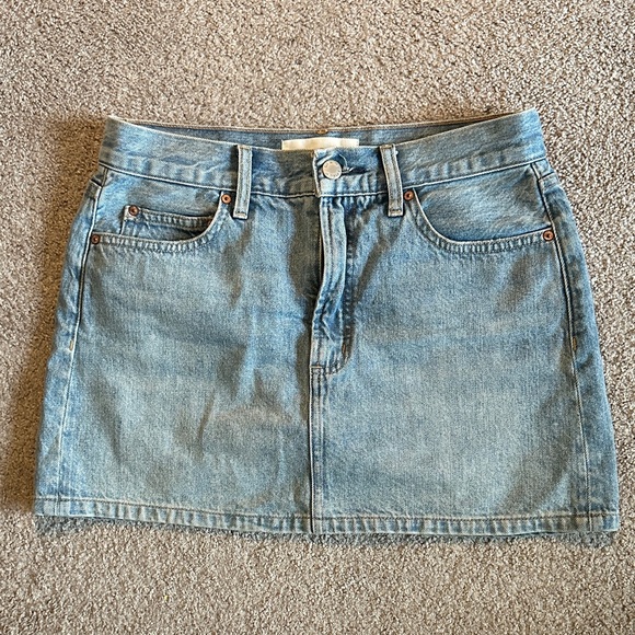Denim Forum Dresses & Skirts - Aritzia The 90’s Ricci Denim Mini Skirt